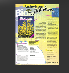 Gr&ouml;&szlig;ere Abbildung Anzeige "Biologie in unserer Zeit" 2000