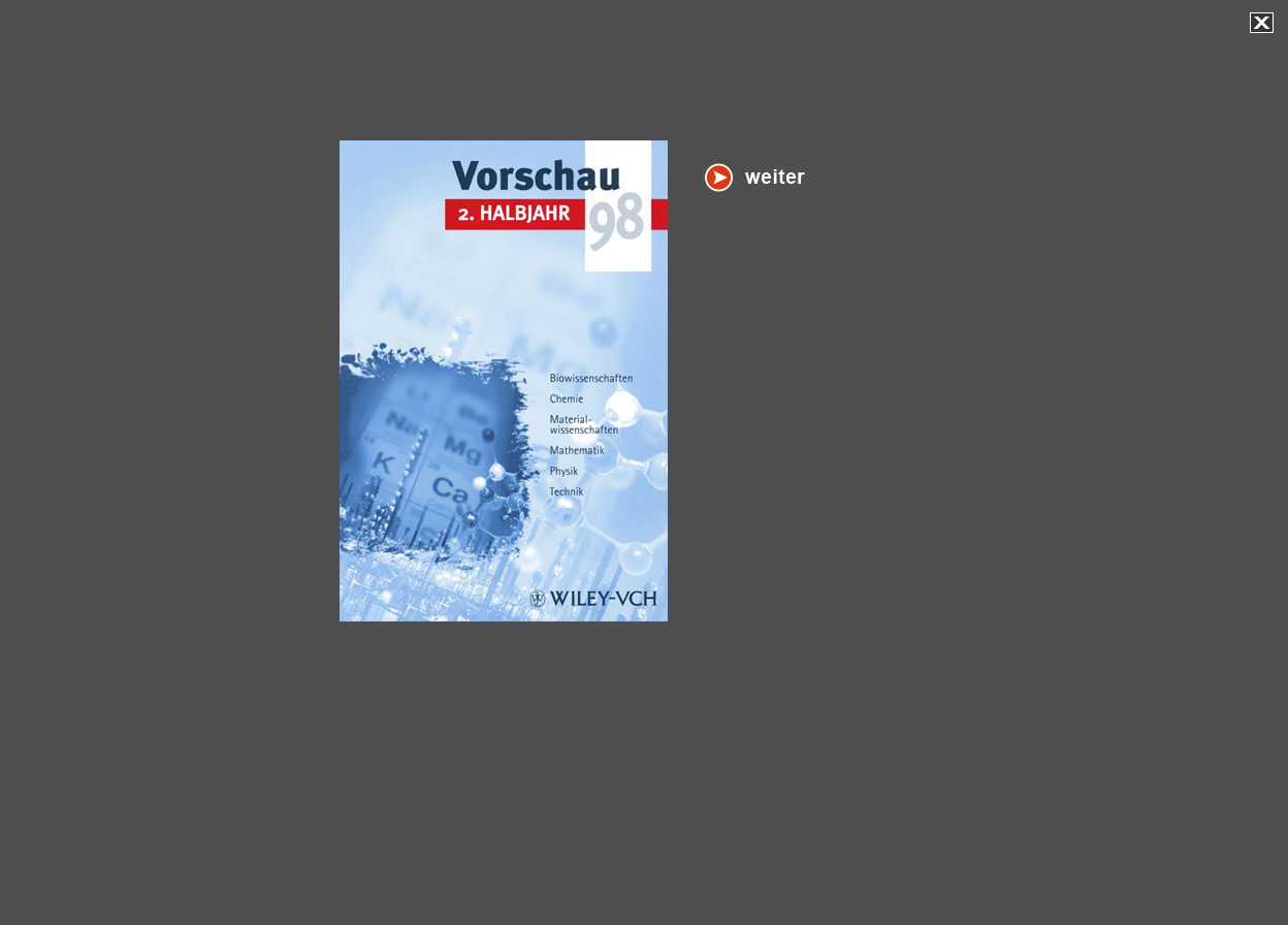 Gro&szlig;e Abbildung Wiley-VCH Halbjahres-Vorschau 1998