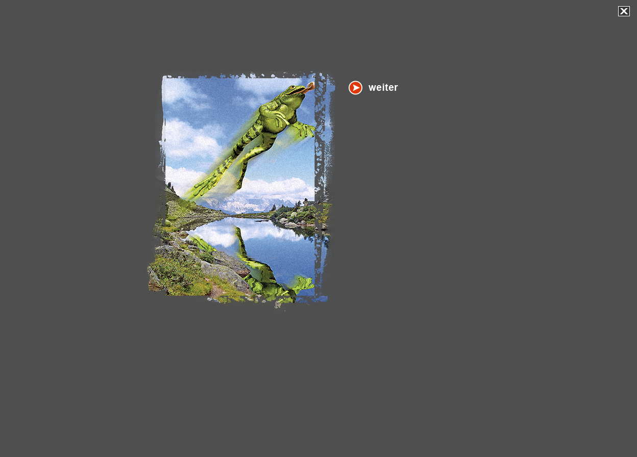 Gro&szlig;e Abbildung Digital-Montage "Bermuda Spiegelsee"