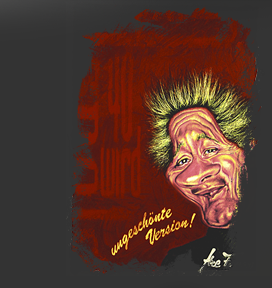 Gr&ouml;&szlig;ere Abbildung Mischtechnik-Bild "Arnold wird 40"