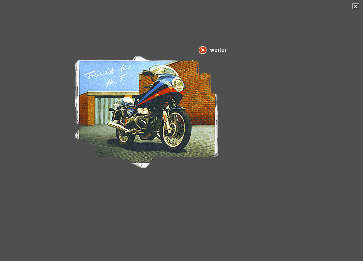 Gro&szlig;e Abbildung &Ouml;l-Bild "Motorrad"