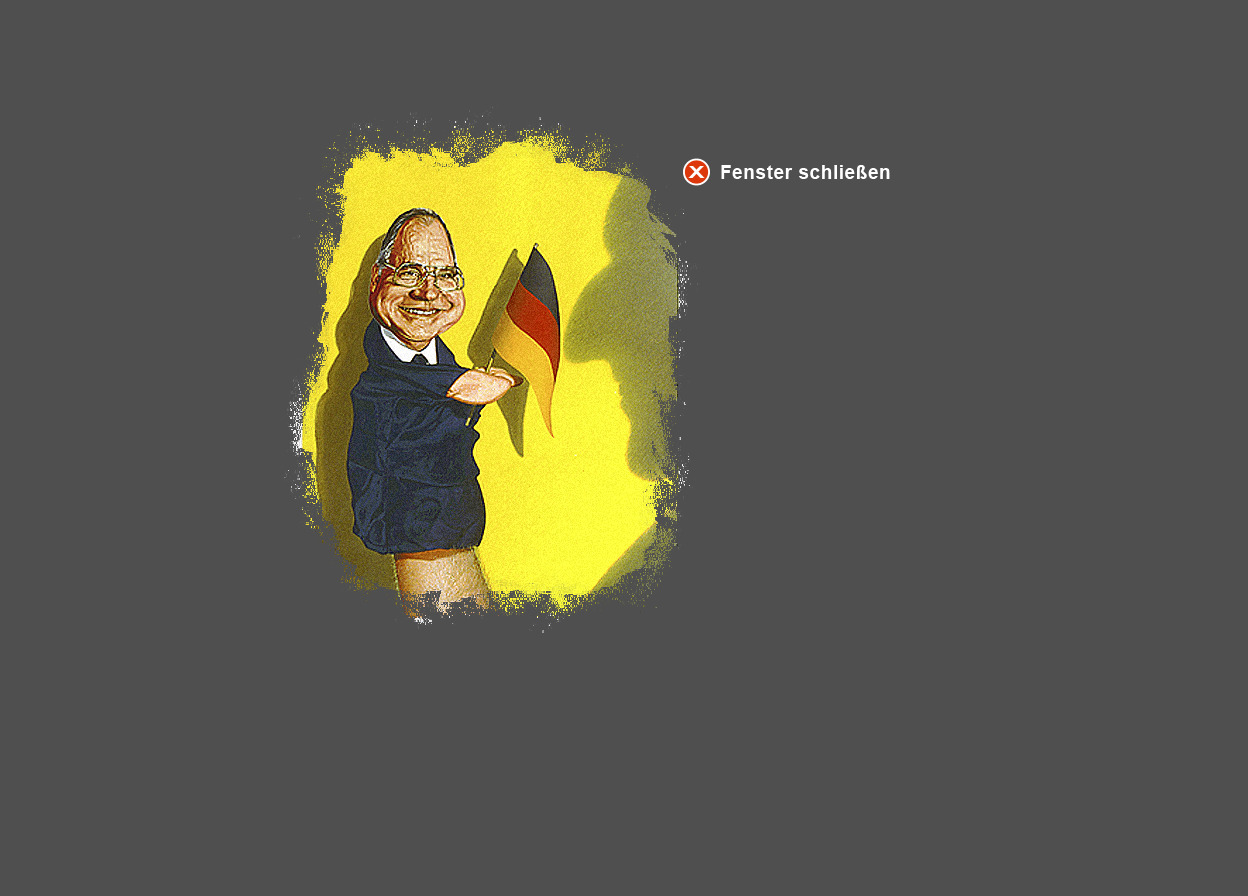 Gro&szlig;e Abbildung &Ouml;l-Bild "Puppen-Kanzler"